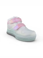 Botín Niña Luces Velcro Rosado Bubblegummers - Imagen 2