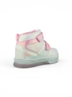 Botín Niña Luces Velcro Rosado Bubblegummers - Imagen 4