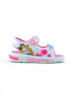 Sandalia Niña Luces Princesas Blanco Bubblegummers