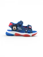 Sandalia Niño Luces Mickey Azul Bubblegummers