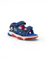 Sandalia Niño Luces Mickey Azul Bubblegummers - Imagen 2