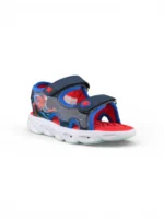 Sandalia Niño Luces Spiderman Azul Bubblegummers - Imagen 2