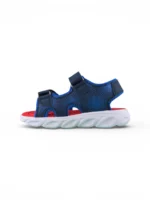 Sandalia Niño Luces Spiderman Azul Bubblegummers - Imagen 3