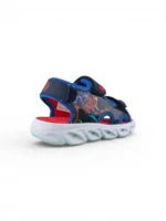 Sandalia Niño Luces Spiderman Azul Bubblegummers - Imagen 4