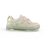 Tenis Niña Casual Estrellas Beige Titinos