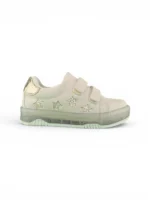 Tenis Niña Casual Estrellas Beige Titinos