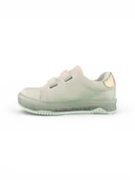 Tenis Niña Casual Estrellas Beige Titinos - Imagen 3