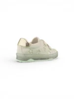 Tenis Niña Casual Estrellas Beige Titinos - Imagen 4