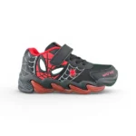 Tenis Niño Spiderman Velcro Negro Bubblegummers