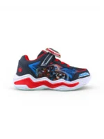Tenis Niño Luces Vengadores Azul Bubblegummers