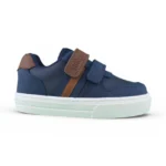 Tenis Niño Velcro Azul Oscuro Titinos