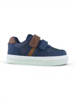 Tenis Niño Velcro Azul Oscuro Titinos