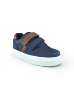Tenis Niño Velcro Azul Oscuro Titinos - Imagen 2